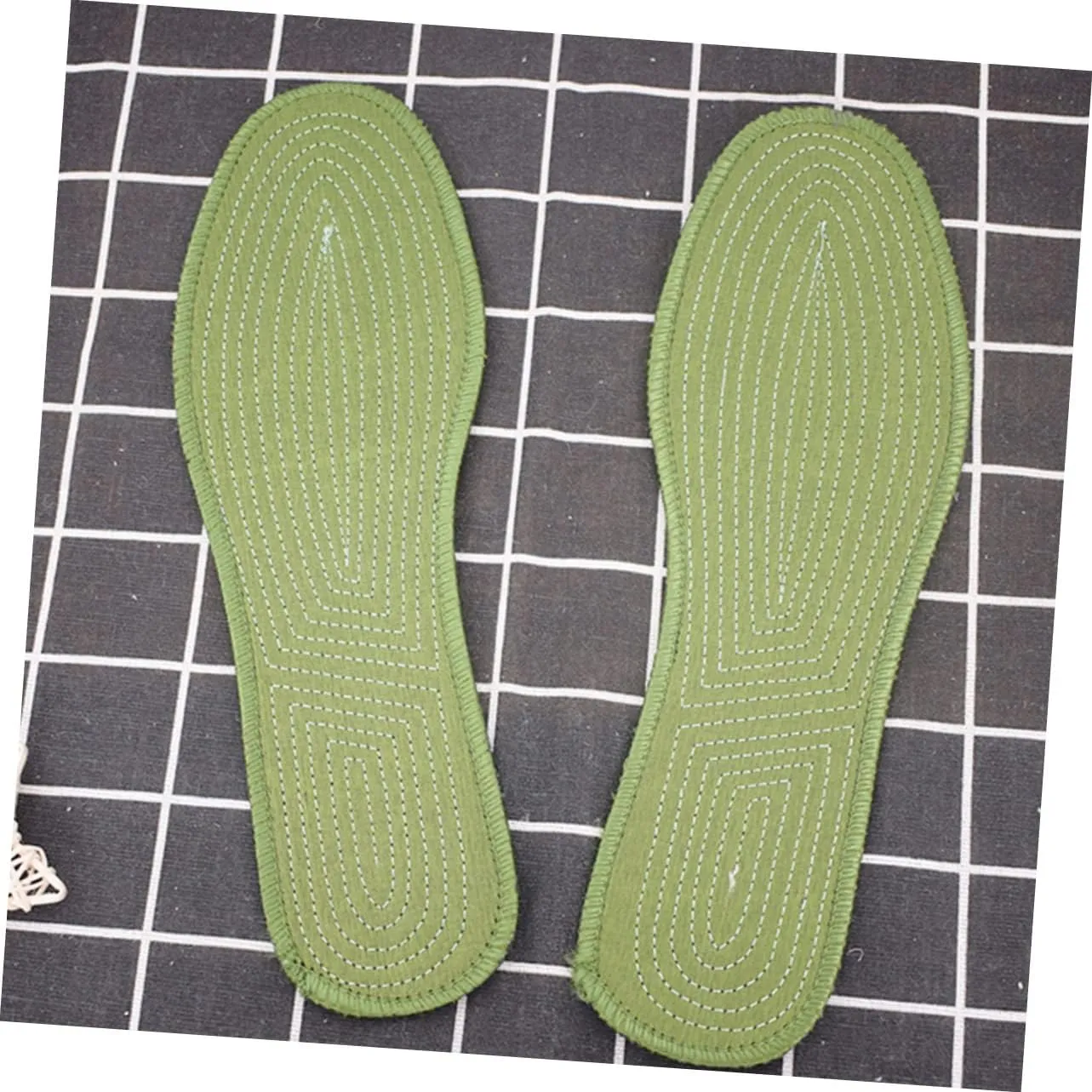 20 Pairs Breathable Insoles Comfortable Cotton Shoe Pads for Men Women Absorption Insole for Outdoor Training