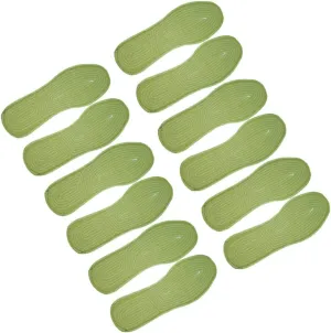 20 Pairs Breathable Insoles Comfortable Cotton Shoe Pads for Men Women Absorption Insole for Outdoor Training