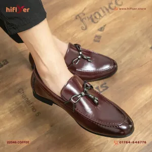 22046 Coffee men's shoe