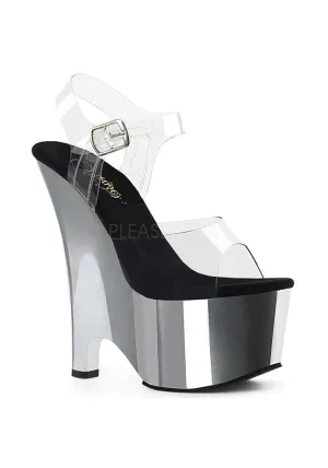 6 1/2" Heel, 2 3/4" PF Ankle Strap Sandal