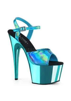 7" Heel, 2 3/4" PF Ankle Strap Sandal