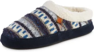 Acorn Womens Slipper with Berber Lining, Suede Siding and Durable Non-Slip Indoor/Outdoor Sole