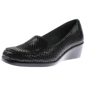 Aerosoles Womens Final Exam Slip On Loafer Heels