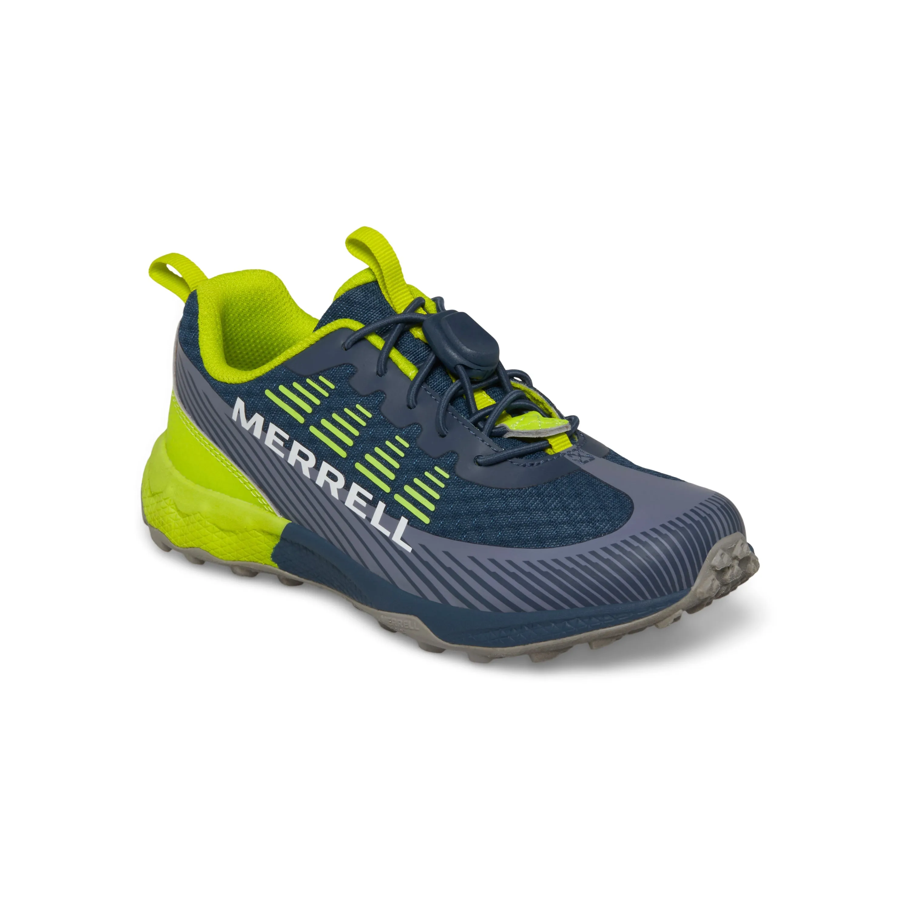 Agility Peak Sneaker - Big Kid Navy/Hi Viz