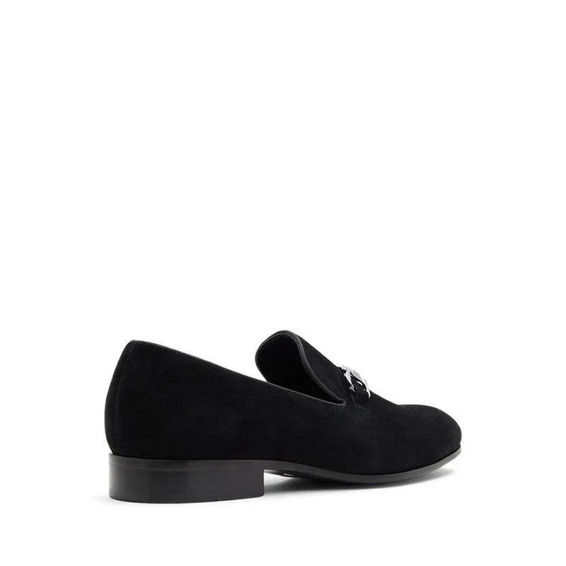 ALDO Bowtye Men Loafer Dress Shoe - Black