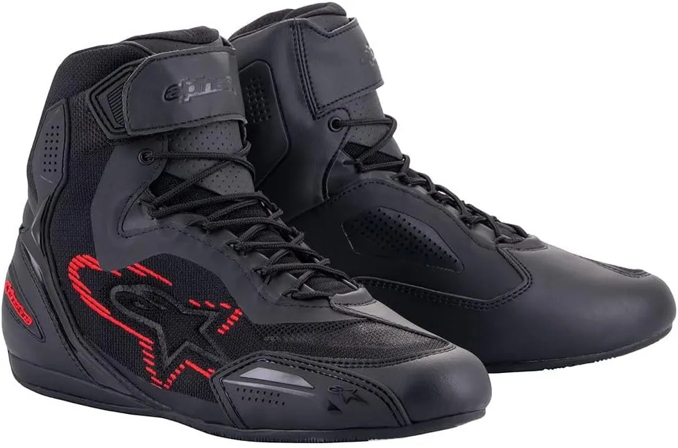 Alpinestars Faster 3 Rideknit Shoes (11.5) (BLACK/GREY/RED)