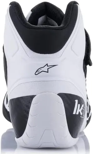 Alpinestars TECH-1 KZ SHOES - BLACK/WHITE - 10