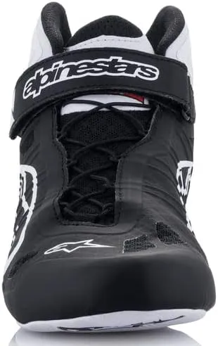Alpinestars TECH-1 KZ SHOES - BLACK/WHITE - 10