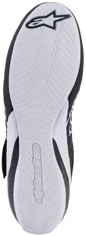 Alpinestars TECH-1 KZ SHOES - BLACK/WHITE - 10