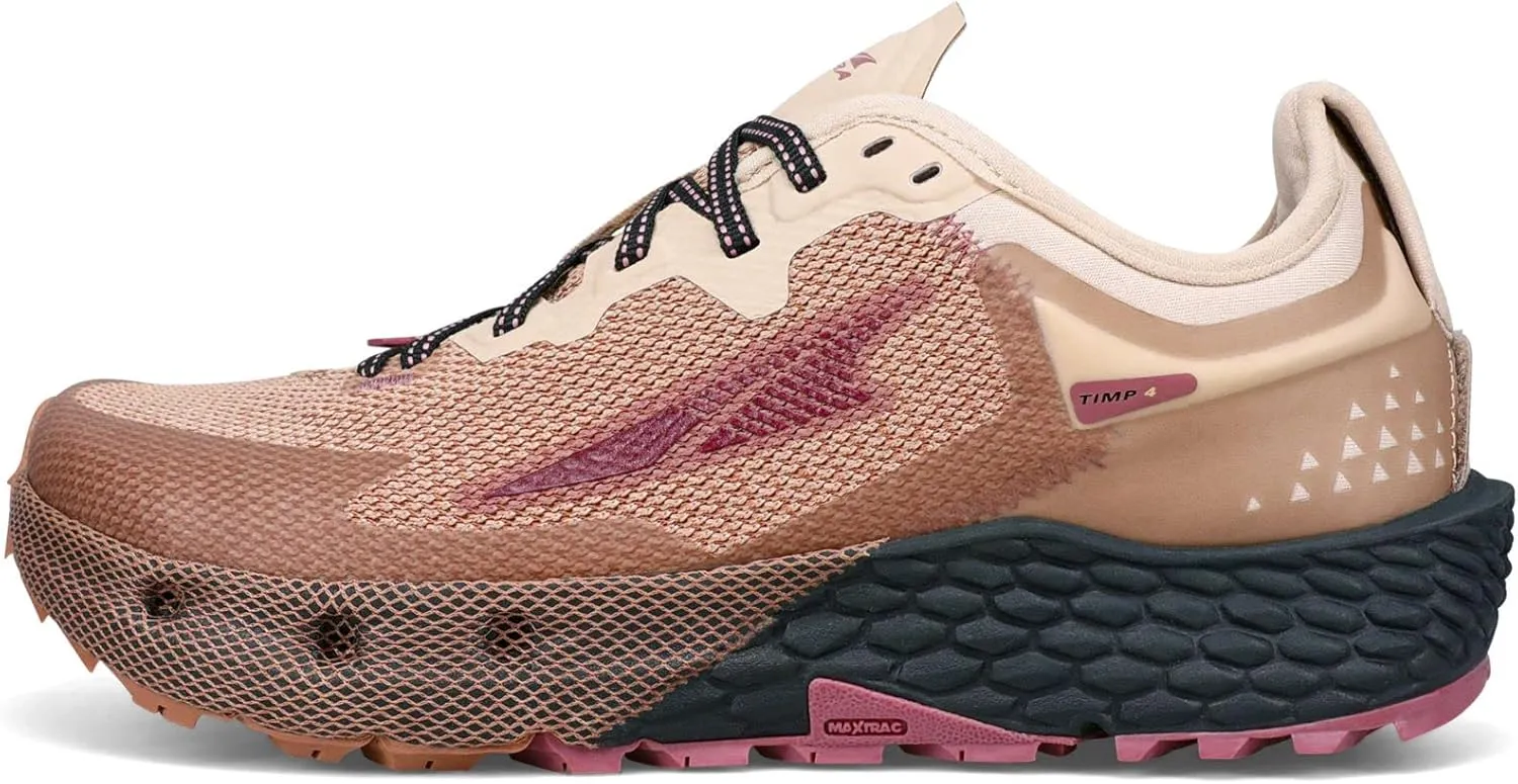 ALTRA Women's AL0A548C TIMP 4 Trail Running Shoe, Tan - 6.5 M US