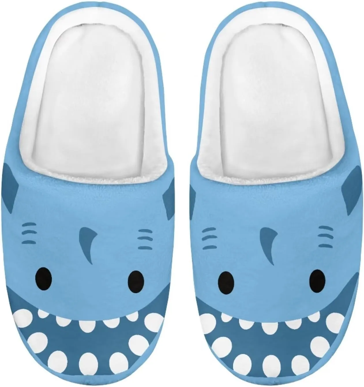 Animal Cotton Slippers for Kid Cozy Slippers Fluffy Slip-On Fuzzy Fluffy Outdoor Home Non-Slip Slipper for Kids