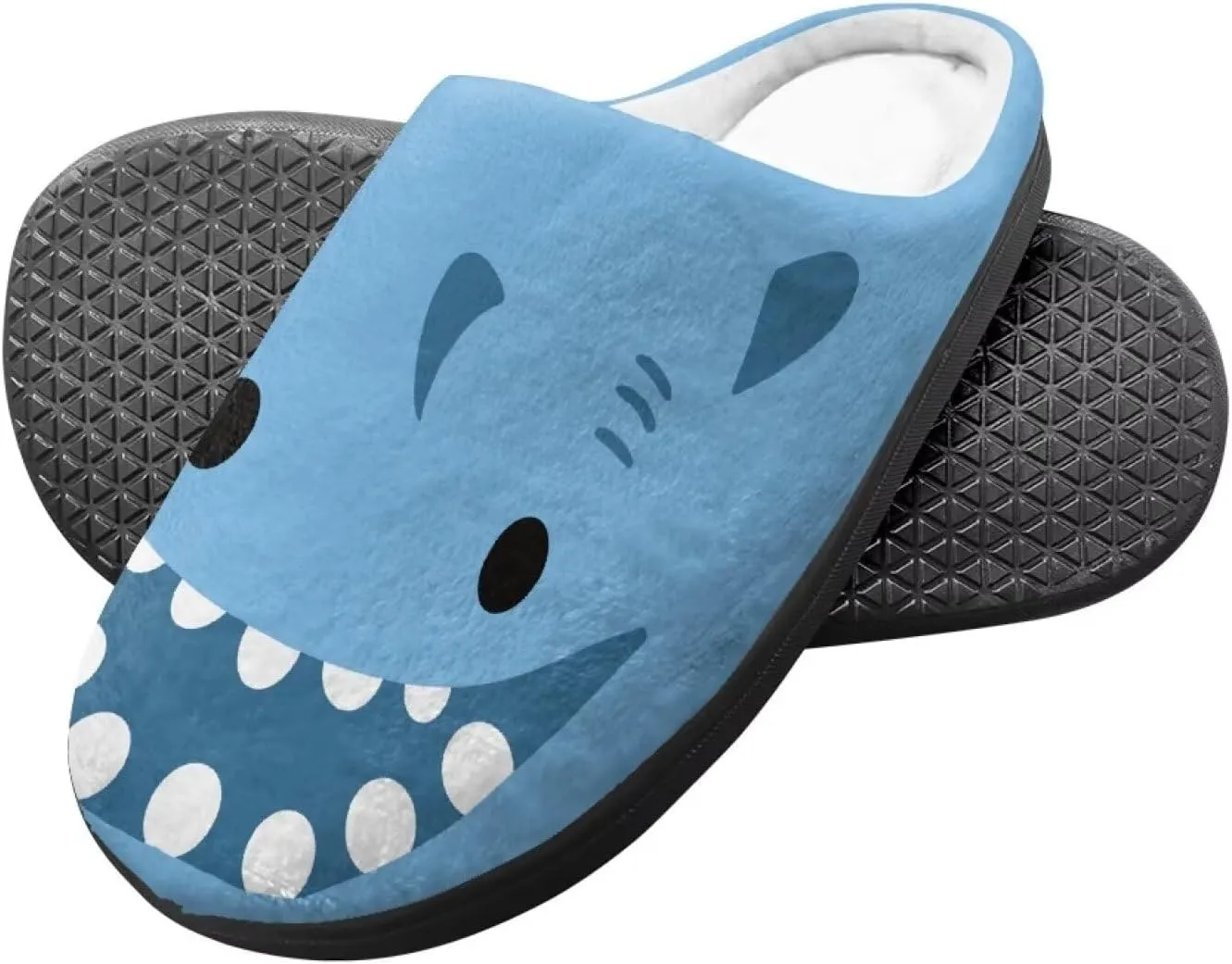 Animal Cotton Slippers for Kid Cozy Slippers Fluffy Slip-On Fuzzy Fluffy Outdoor Home Non-Slip Slipper for Kids
