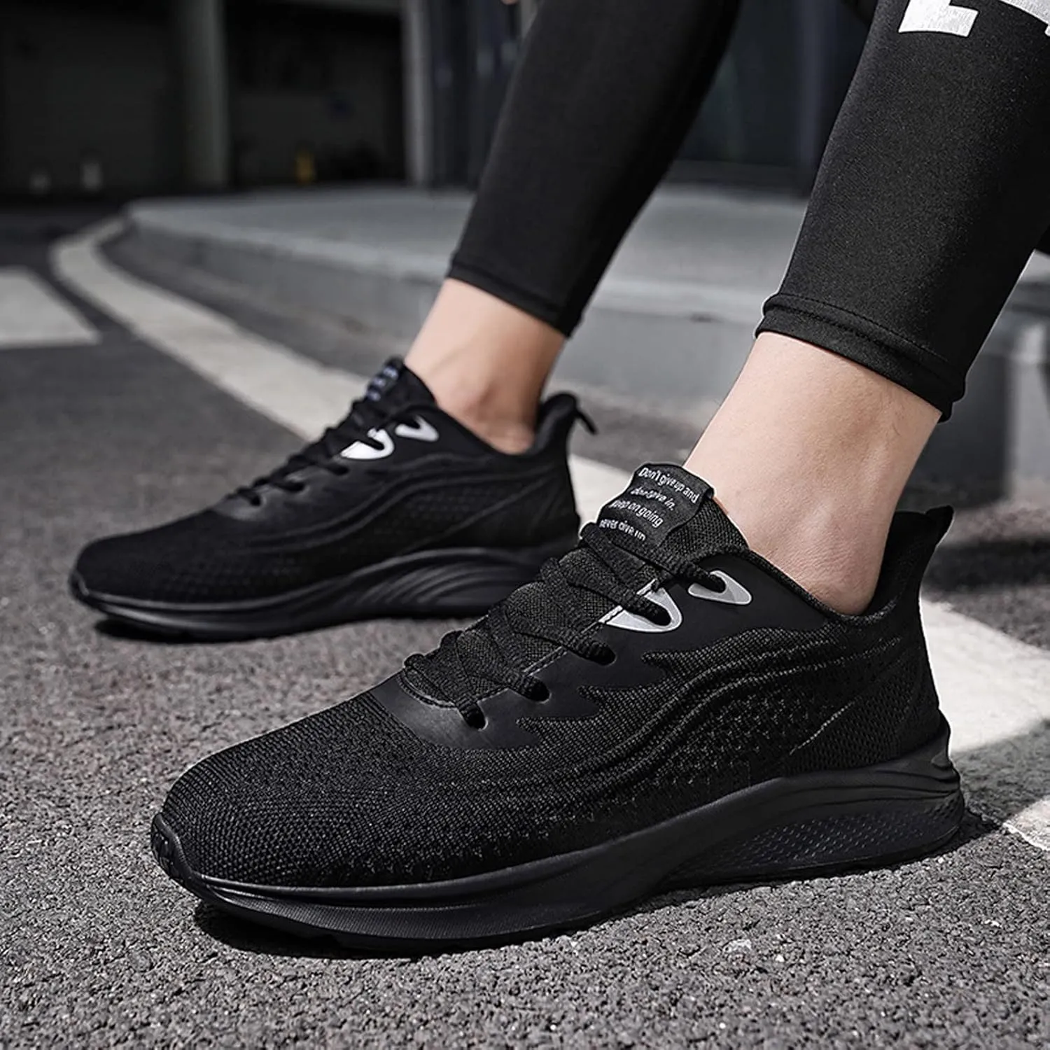 Arch Support Hiking Shoes for Men Slip On Lightweight Breathable Fashion Sneaker Arch Support Plantar Fasciitis