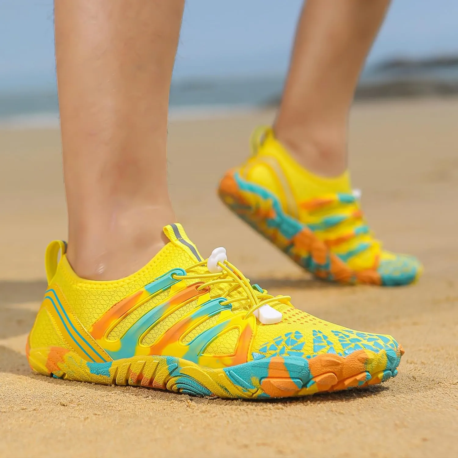 Athletic Hiking Water Shoes Unisex Quick Dry&Non-Slip Surfing Training Shoes,Wide Toe Box Beach Walking Barefoot Wear Lightweight Breathable Cycling Surfing Barefoot Outdoor Waterproof Comfort Wear