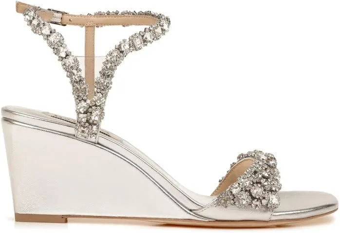 Badgley Mischka Women's Gali Wedge Sandal
