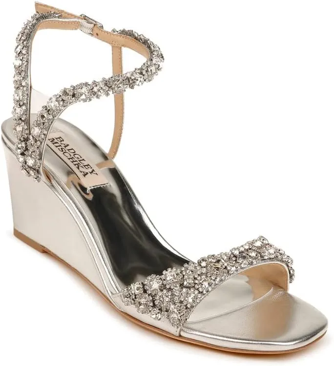 Badgley Mischka Women's Gali Wedge Sandal