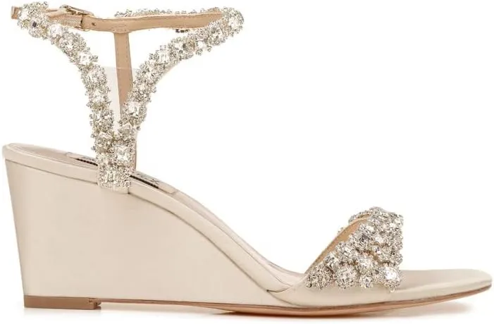 Badgley Mischka Women's Gali Wedge Sandal