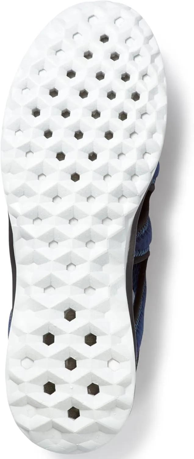 BASS OUTDOOR Men's Hex Vented Hiking Shoes – Traction-Sole Mesh Slip-ons