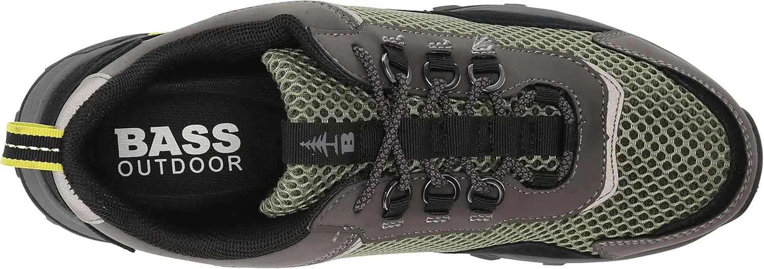 BASS OUTDOOR Men's Trek Mesh Hiker Hiking Shoe