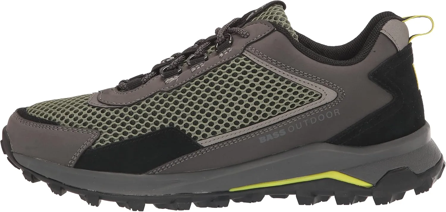 BASS OUTDOOR Men's Trek Mesh Hiker Hiking Shoe