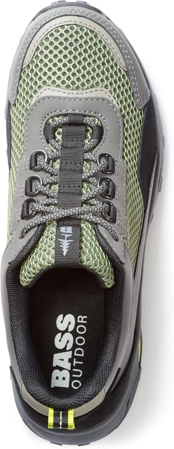 BASS OUTDOOR Men's Trek Mesh Hiker Hiking Shoe