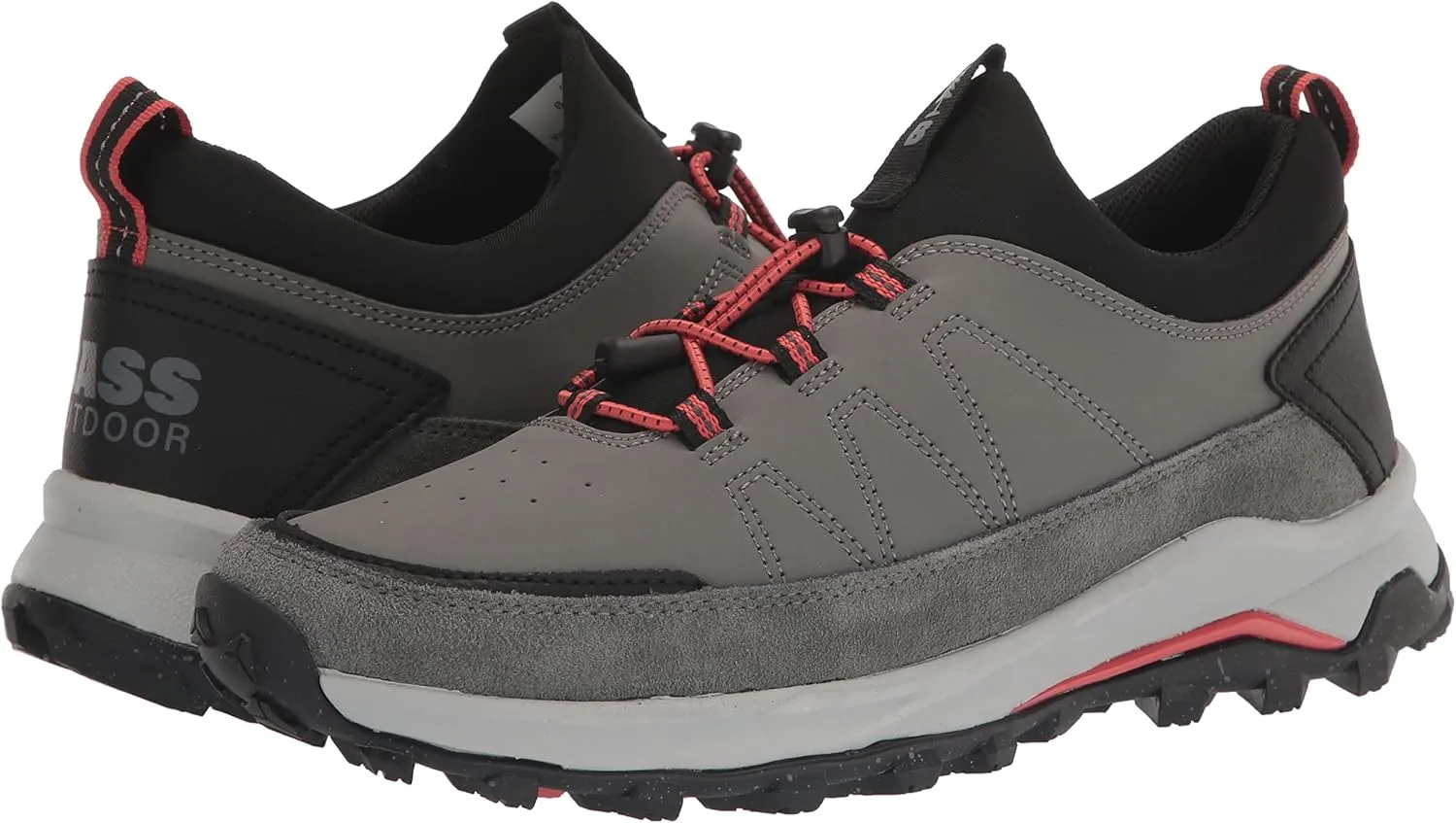 BASS OUTDOOR Men's Trek Stretch Hiker Hiking Shoe