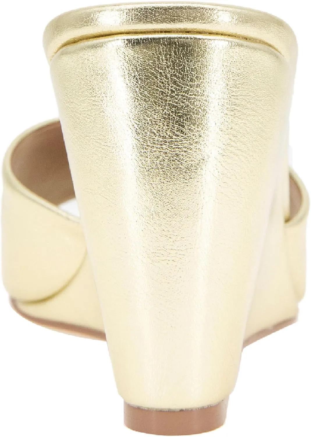 BCBGeneration Women's Glam Sliver Wedge Sandal