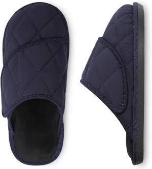 Besroad Mens Slippers Wide Memory Foam House Slippers Adjustable Diabetic Shoes Arthritis Edema Swollen House Shoes