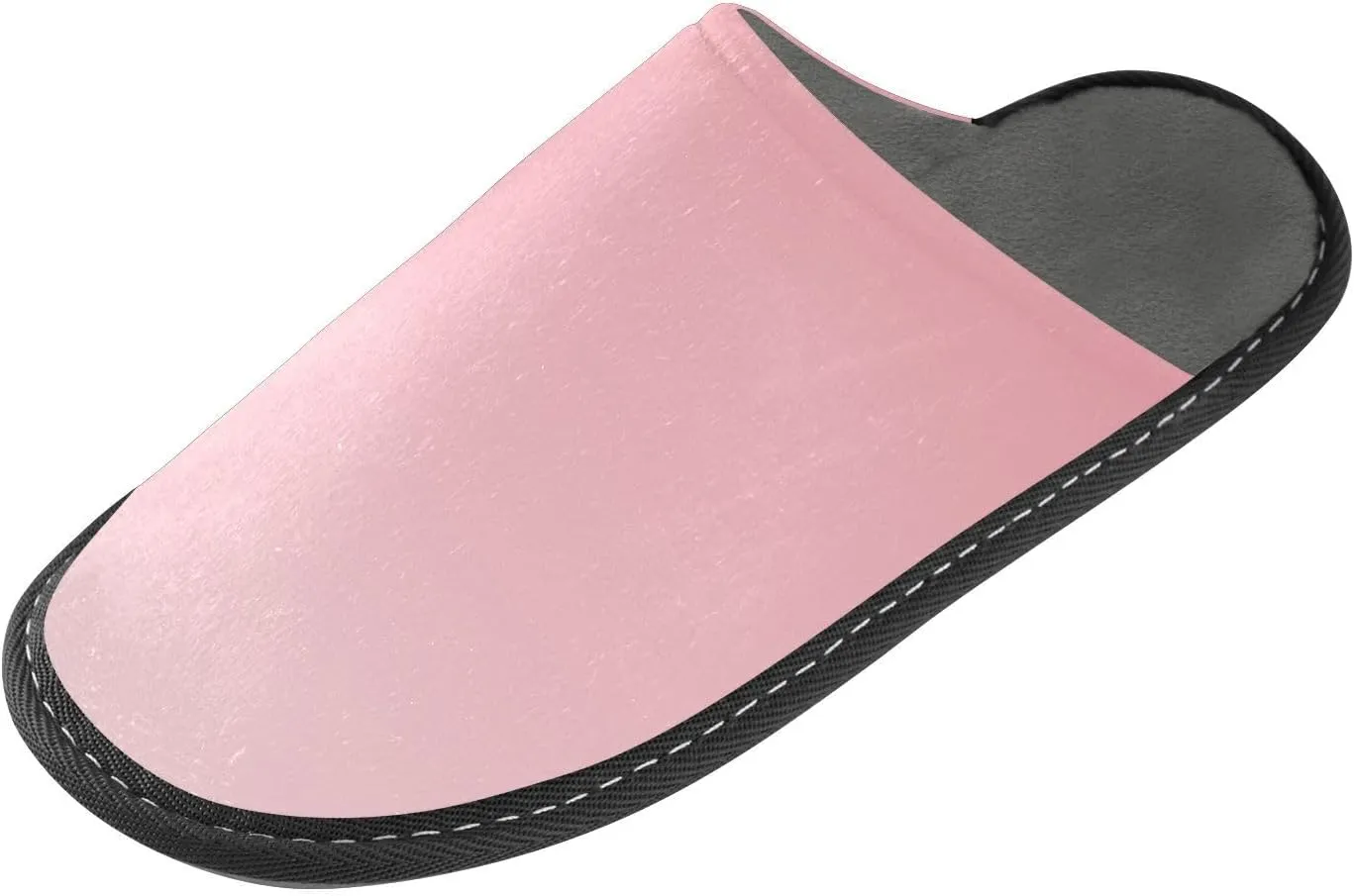 Blue Orange Gradient House Slippers for Women Men Non-Slip Slipper Socks