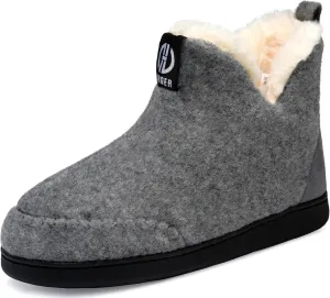 Booties Slipper for Men and Women, Plush Lining Winter Warm House Shoes Memory Foam Slipper Boots