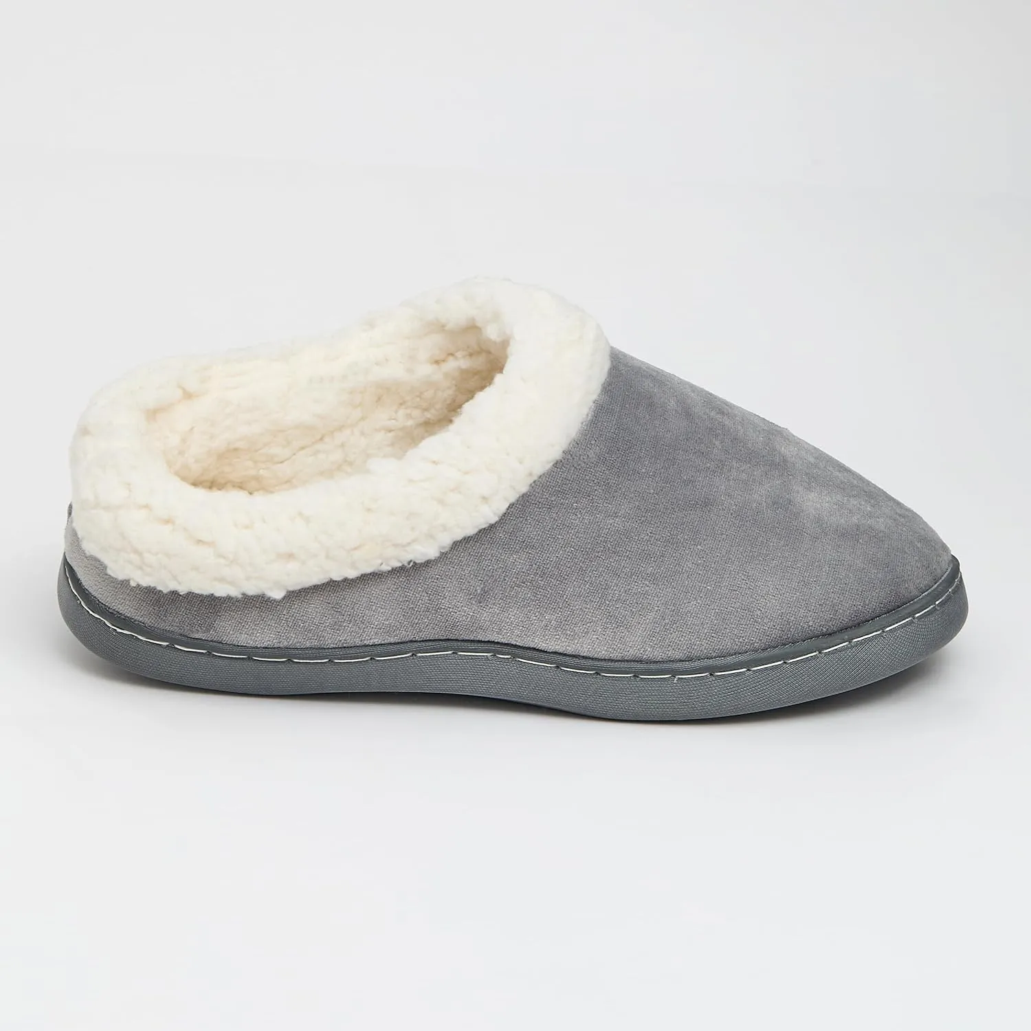 BORN Clog or Scuff Womens Slippers with Memory Foam and Non-Slip Sole, Soft and Comfy Bedroom Slippers for Women