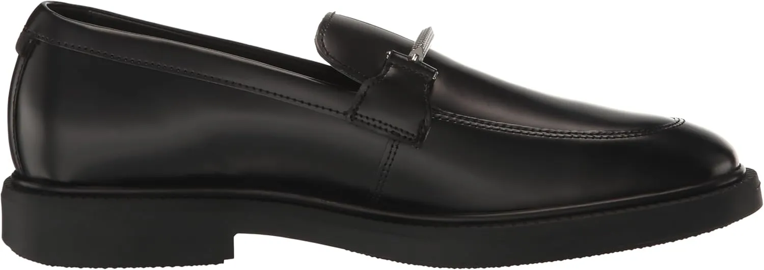 BOSS Women's Larry Brush Off Leather Loafer Shoe