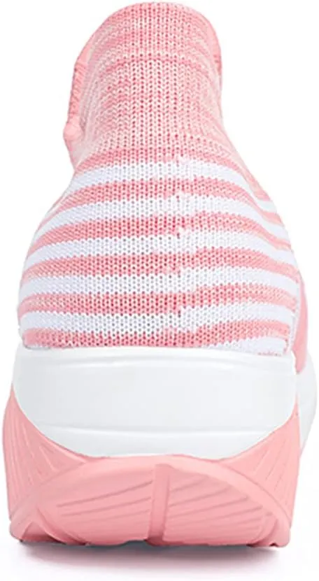 Breathable Casual Air Cushion Slip-On Orthopedic Diabetic Walking Shoes, Women's Walking Shoes Sock Sneakers