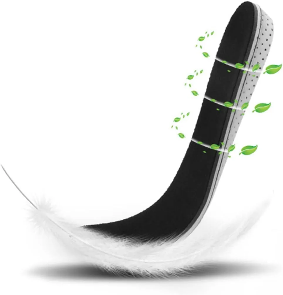 Breathable Eva Invisible Shoe Lift Insoles Cuttable Height Increase Pads for Men Women Enhance Prevent