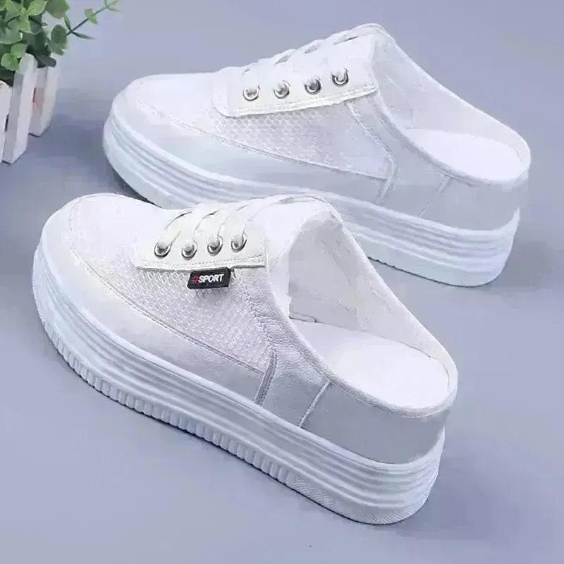 Breathable Summer Spring Half Sneakers Slide Shoe