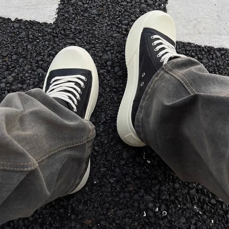 Breathable Thick-Soled Commuter Leather Shoes