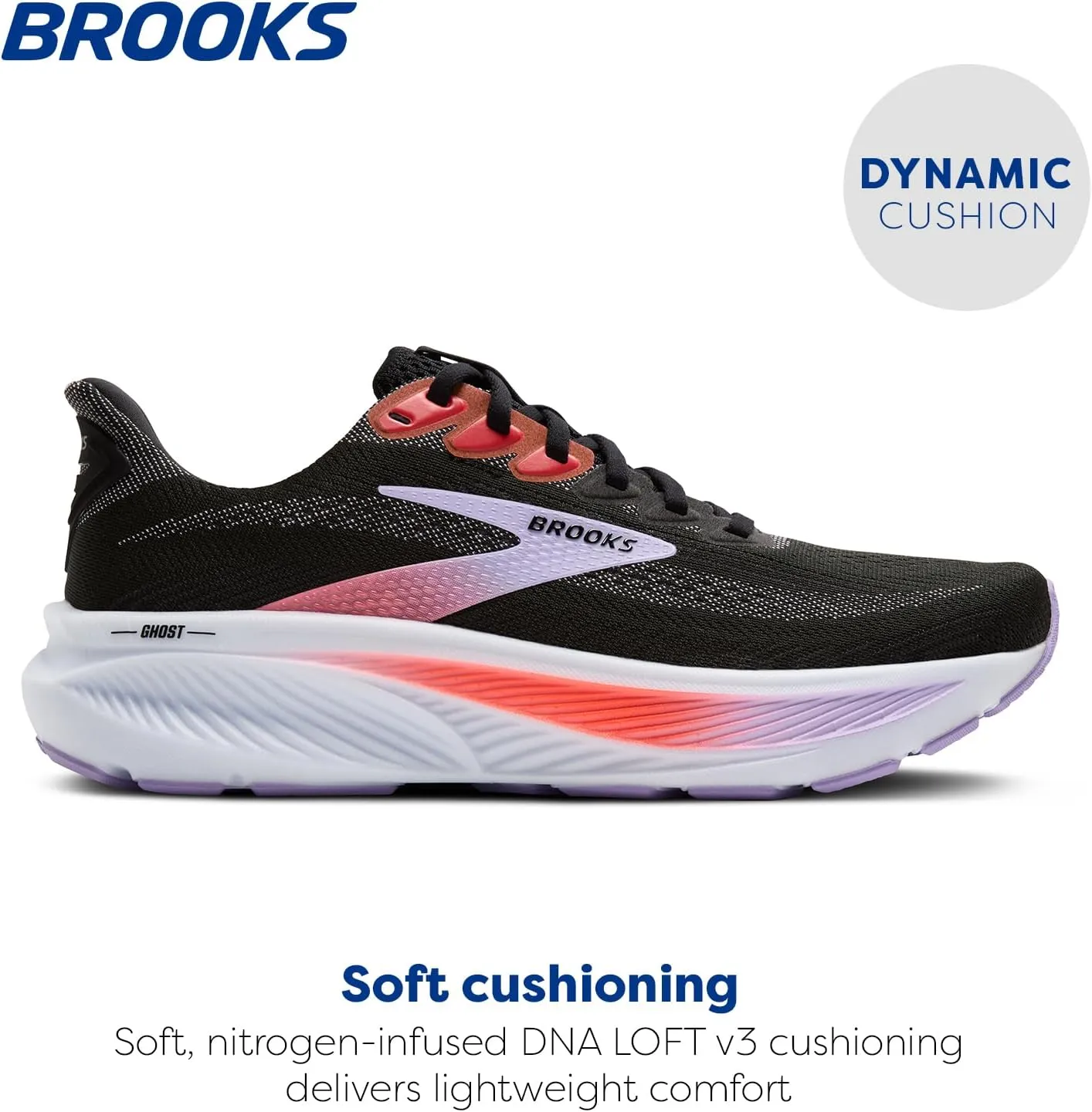 Brooks Women’s Ghost 17 Neutral Running Shoe