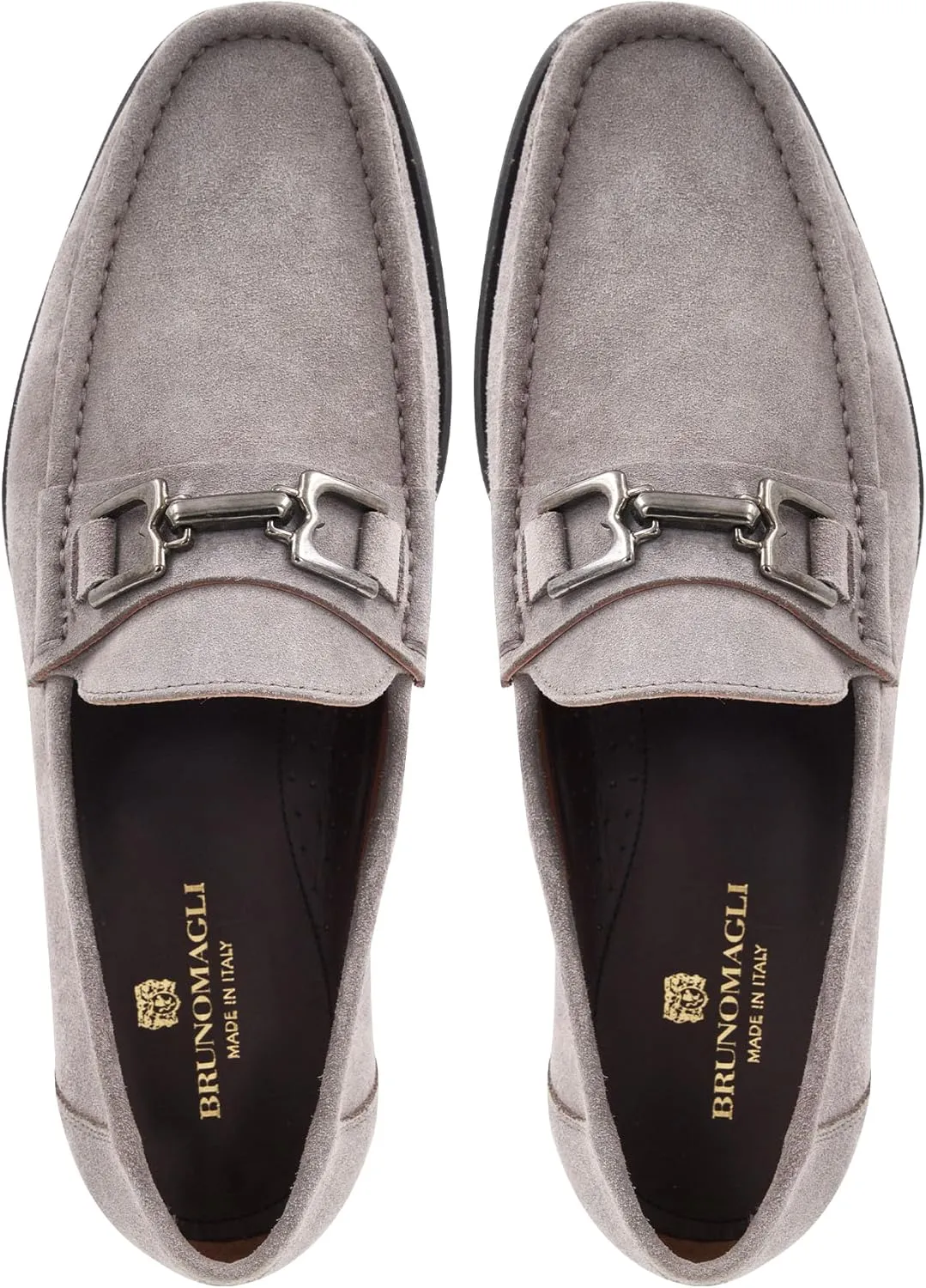 Bruno Magli Men's Trieste Loafers Slip-On, Luxurious Leather Shoes