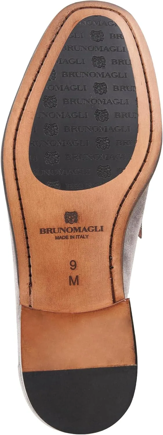Bruno Magli Men's Trieste Loafers Slip-On, Luxurious Leather Shoes