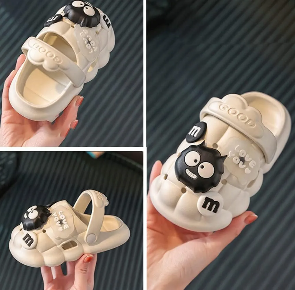 Bubble Slides for Kids Sandals Funny Cartoon Cloud Slides Non Slip Bathroom Pillow Slipper Girls Boys Summer Beach Sandals