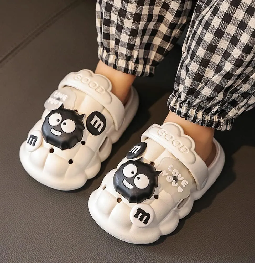 Bubble Slides for Kids Sandals Funny Cartoon Cloud Slides Non Slip Bathroom Pillow Slipper Girls Boys Summer Beach Sandals