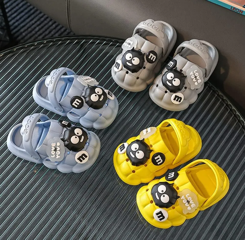 Bubble Slides for Kids Sandals Funny Cartoon Cloud Slides Non Slip Bathroom Pillow Slipper Girls Boys Summer Beach Sandals