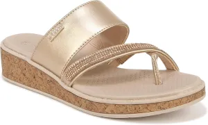 BZees Women's Bora Bright Wedge Sandal
