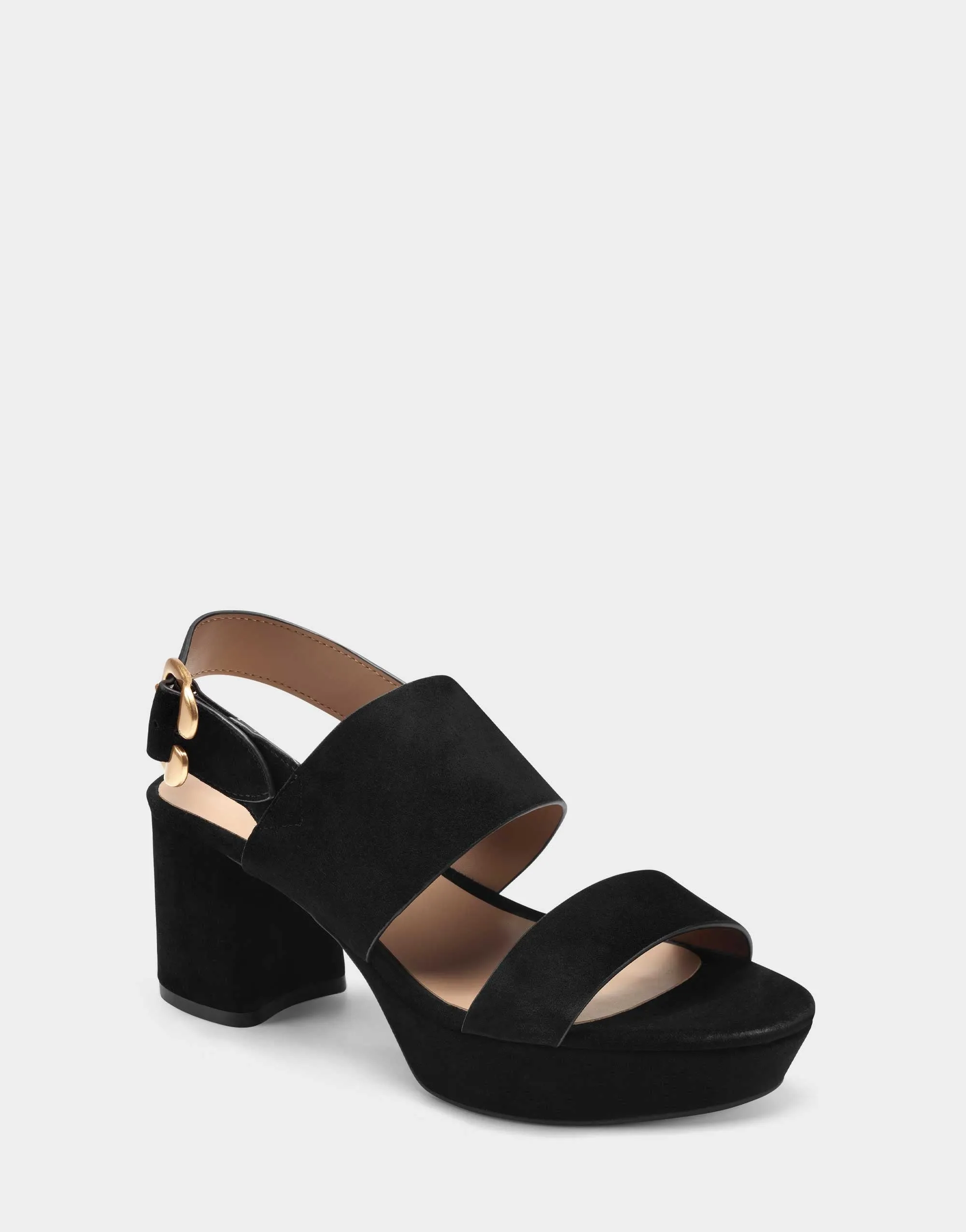 Camera Black Suede