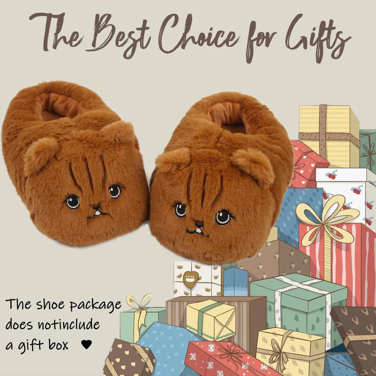 Caramella Bubble Cute Bunny Animal Slipper for women Adult Fuzzy Warm House Slippers Novelty Fluffy Home Shoes Ladies Winter Slippers Indoor Outdoor