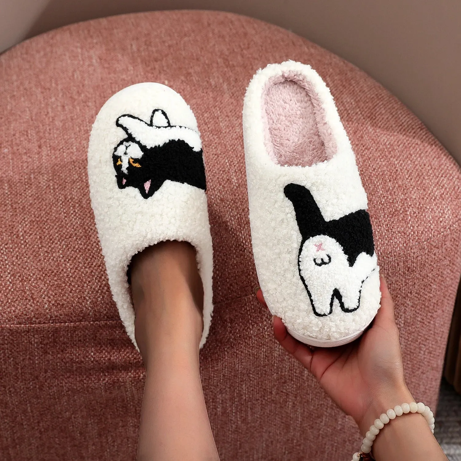 Cat Slip-on Slippers