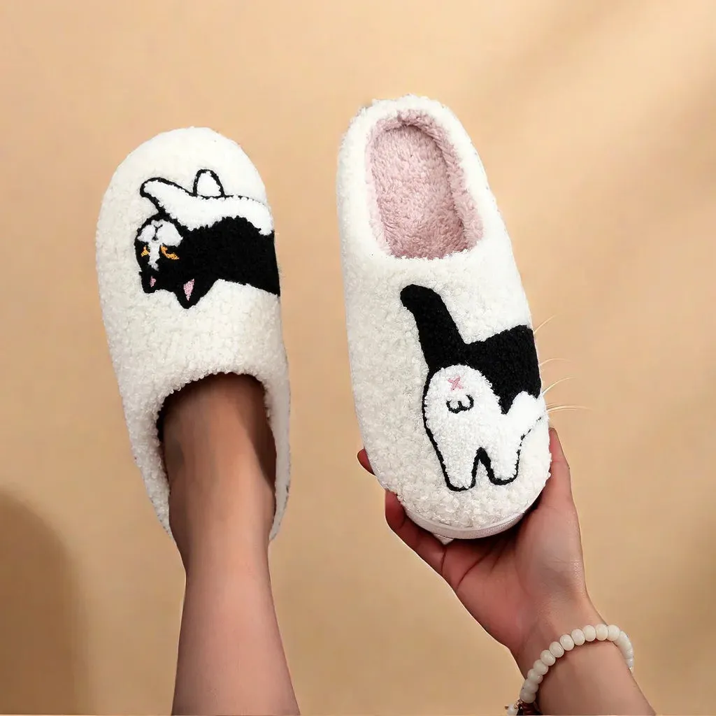 Cat Slip-on Slippers