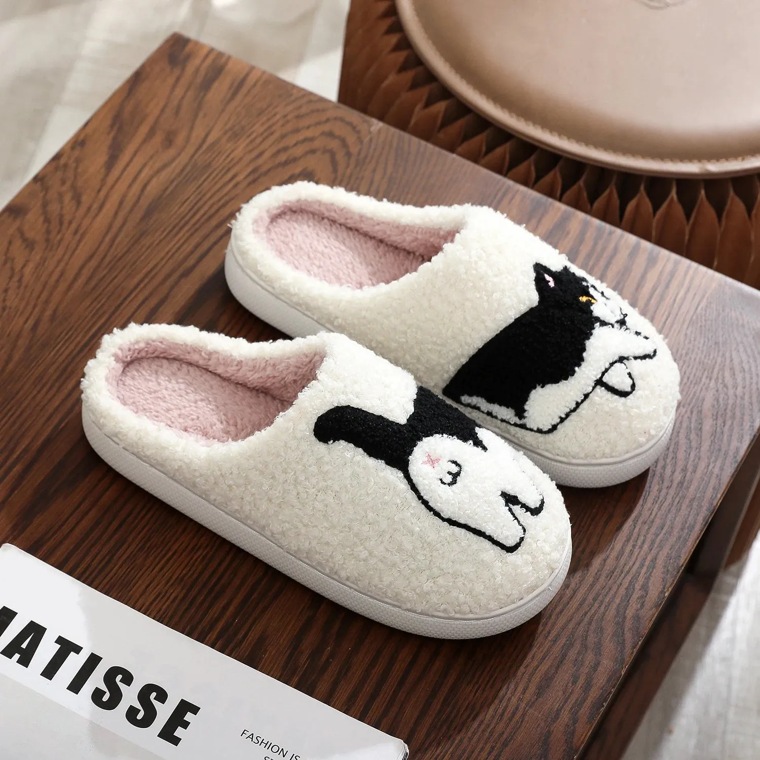 Cat Slip-on Slippers