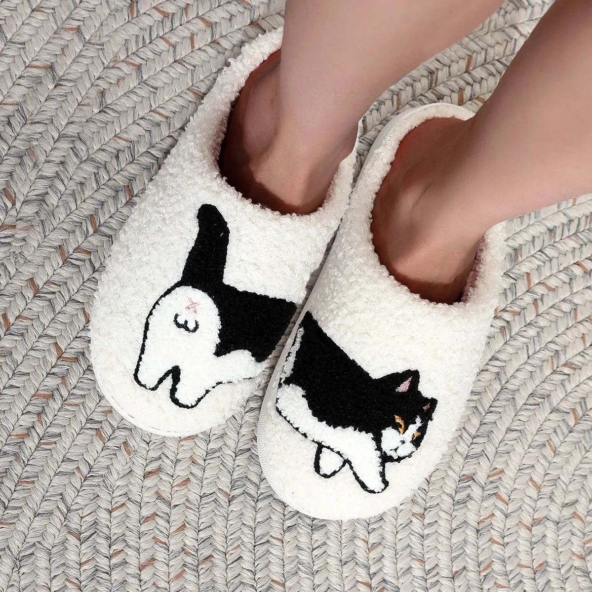 Cat Slip-on Slippers