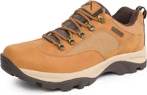 CC-Los Men's Hiking Shoes | Waterproof Work Shoes | Non-Slip & Comfortable Walking Size 7.5